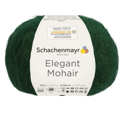 Włóczka Elegant Mohair zielona