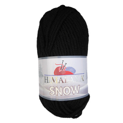 Włóczka Himalaya Snow 42 czarna