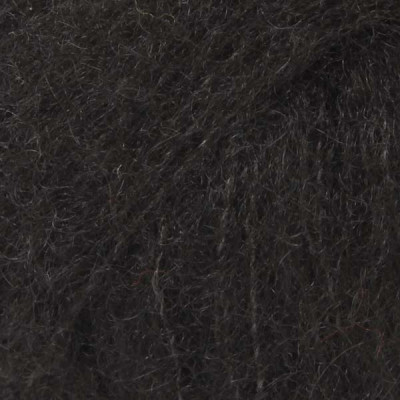 Włóczka Brushed Alpaca Silk czarna