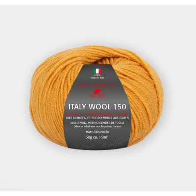 Włóczka Italy Wool 150 złota