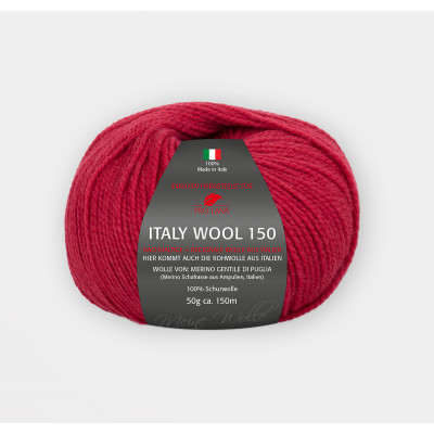 Włóczka Italy Wool 150 kolor wina