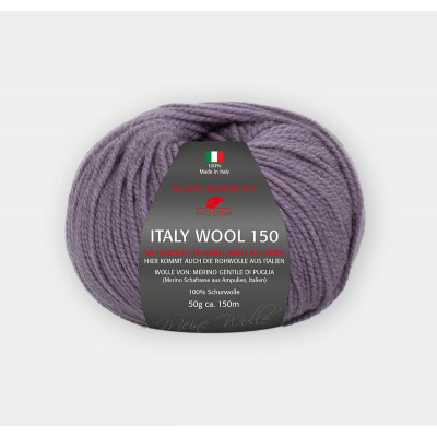 Włóczka Italy Wool 150 śliwka