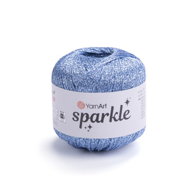 Nici metalizowane Sparkle niebieskie