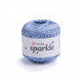 Nici metalizowane Sparkle niebieskie