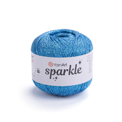 Nici metalizowane Sparkle turkusowe