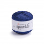 Nici metalizowane Sparkle ciemnoniebieskie