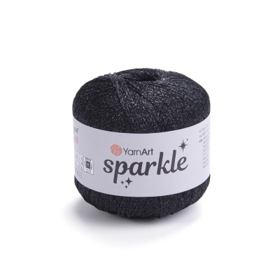 Nici metalizowane Sparkle czarne