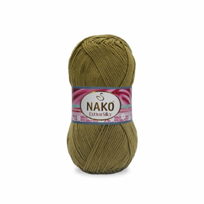 Włóczka Estiva Silky oliwka