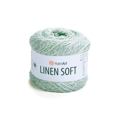 Włóczka Linen Soft mięta