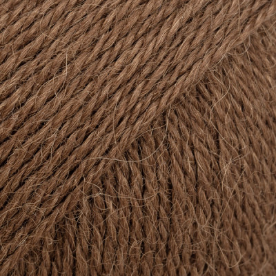 Włóczka Alpaca uni kasztan