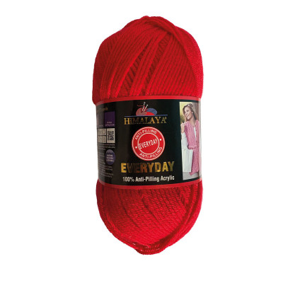 Włóczka Everyday 37 czerwona