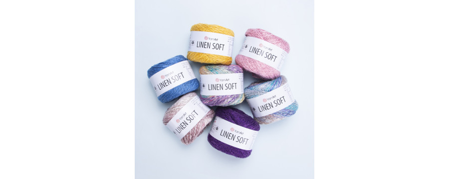 YarnArt Linen Soft len